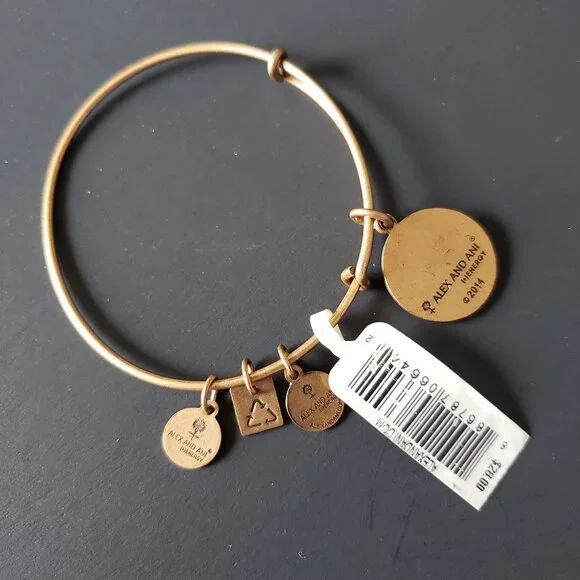 NWT Alex and Ani My Love is Alive Bangle 748 - Picture 3 of 3